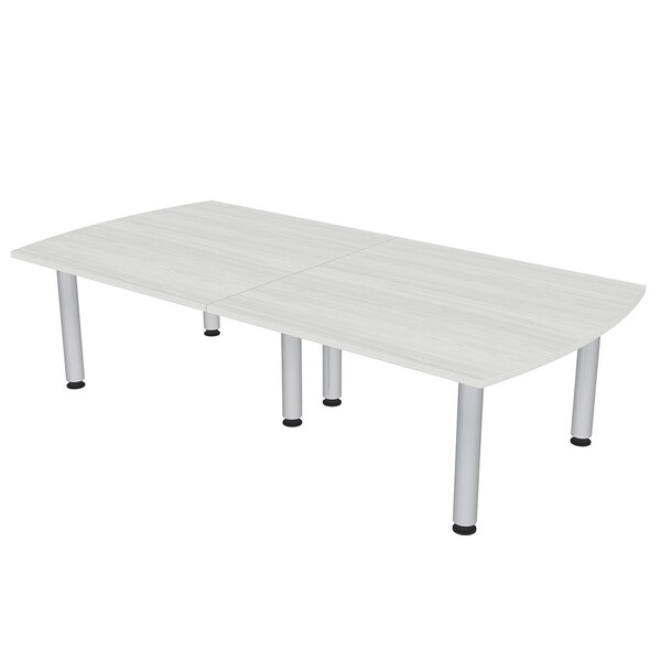 Skutchi Designs 45 in W, 96 in L, 29 in H, Engineered Wood Top, White - HAR-AREC-46X93-PT-WC