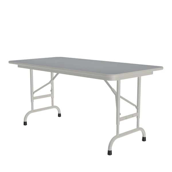 Correll CFA Adjustable TFL Folding Tables 24x48 Gray Granite - CFA2448TF-15