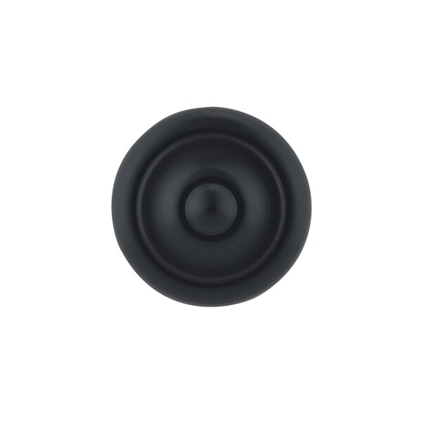 Richelieu 1 3/16 in (30 mm) Matte Black Traditional Forged Iron Cabinet Knob - BP260730900