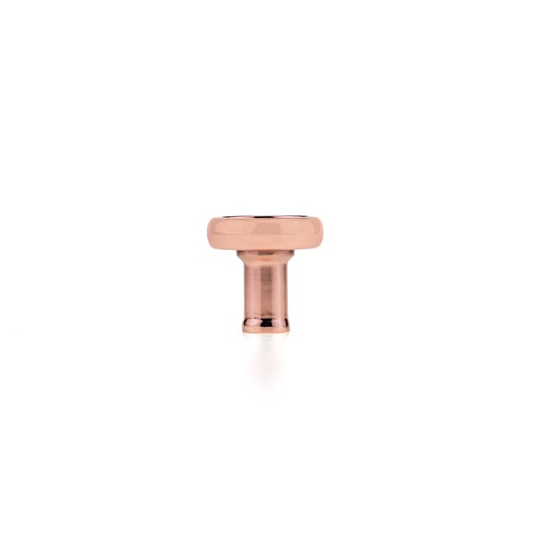 Richelieu 1 13/32 in (36 mm) Polished Copper Eclectic Cabinet Knob - BP220936191