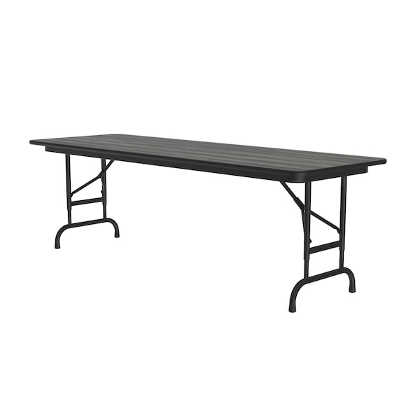 Correll CFA Adjustable HPL Folding Tables 24x60 New England Driftwood - CFA2460PX-52