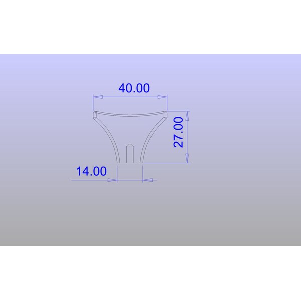 Richelieu 1 9/16 in (40 mm) x 9/16 in (14 mm) Brushed Nickel Transitional Cabinet Knob - BP722740195