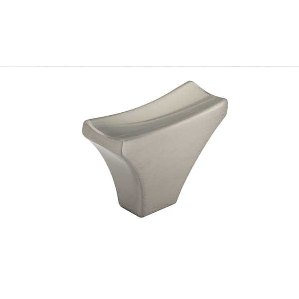 Richelieu 1 9/16 in (40 mm) x 9/16 in (14 mm) Brushed Nickel Transitional Cabinet Knob - BP722740195