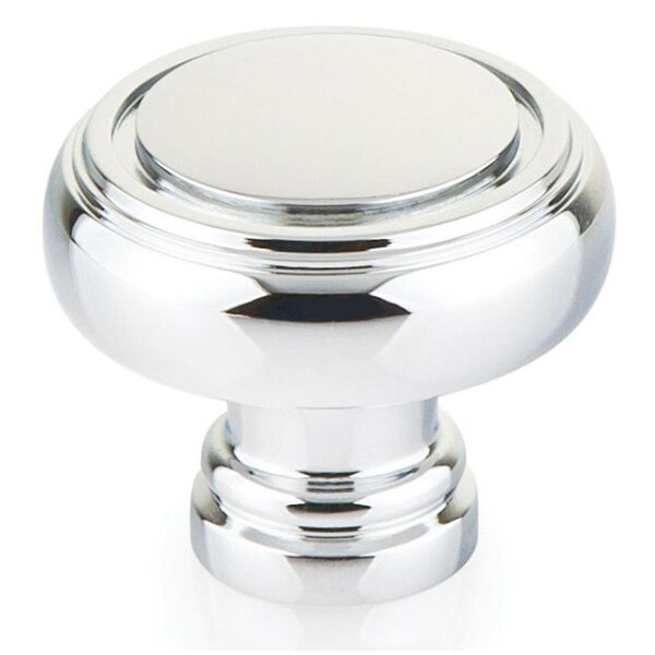 Patioplus 1.25 in. Norwich Cabinet Knob, Bright Chrome - PA1647295