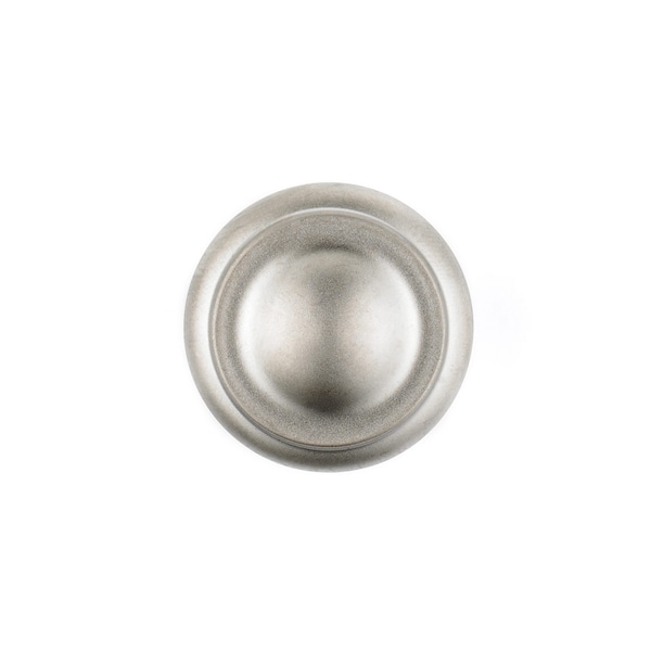 Richelieu 1 3/16 in (30 mm) Matte Nickel Traditional Metal Cabinet Knob - BP8632184