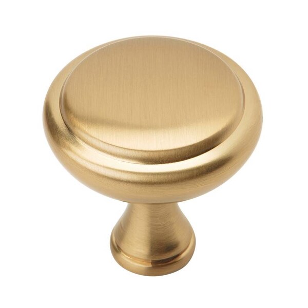 Amerock Amerock E Trad Round Cabinet Knob 1-1/4 in. D Champagne Bronze 6 pk - 6PK37340CZ