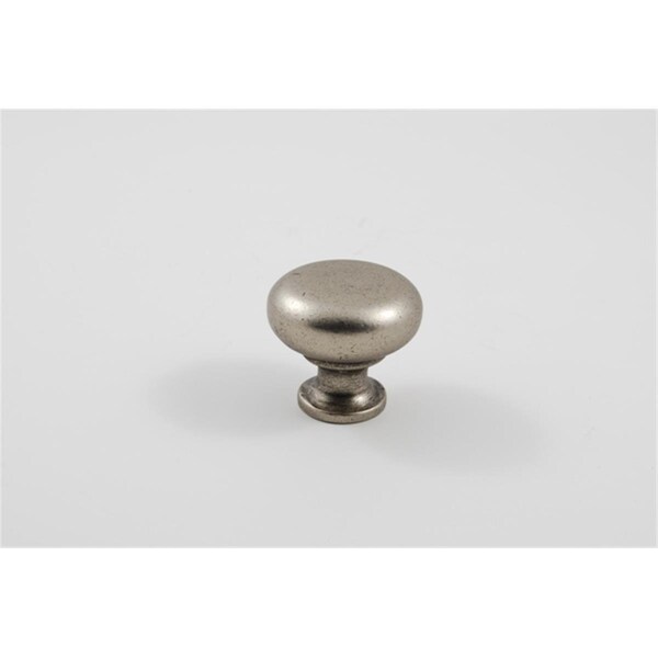 Procomfort Mushroom Cabinet Knob, Aged Pewter - PR478616