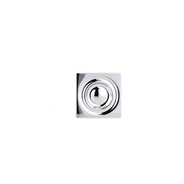 Richelieu 1 3/16 in (30 mm)  x 1 3/16 in (30 mm) Chrome Transitional Cabinet Knob - BP88223030140
