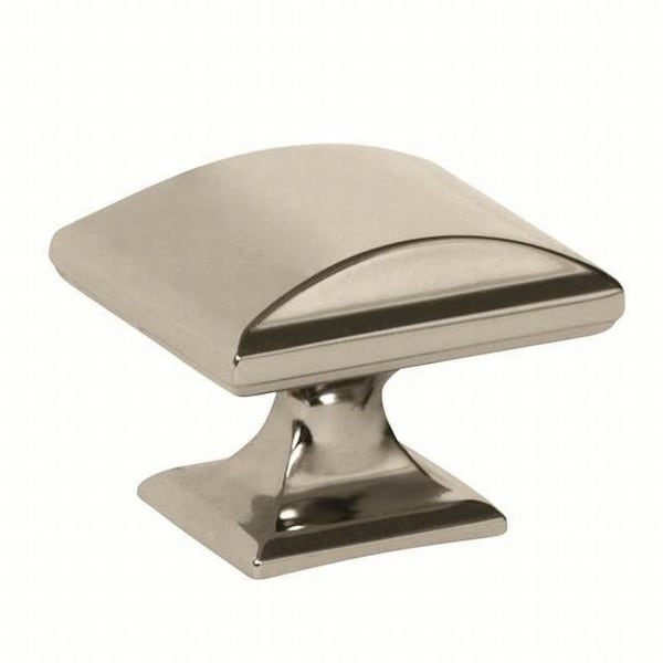 Amerock BP29368PN 1-1/2" (38 mm) Candler Oversized Cab Knob Bright Nickel - BP29368PN