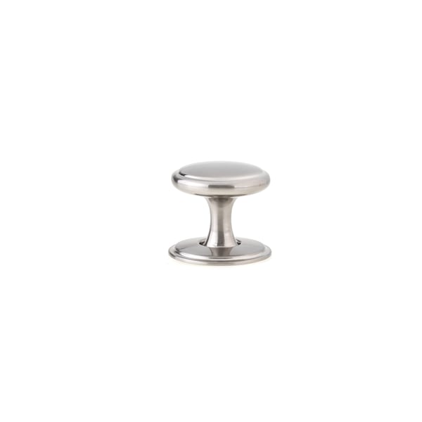 Richelieu 1 9/16 in (40 mm) Brushed Nickel Transitional Cabinet Knob - BP224840195