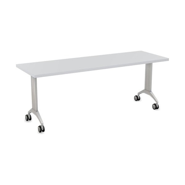 Special-T Table, Flip/Nest, 24inWx72inLx30inH, Light Gray - SCTLINK2472MSLG