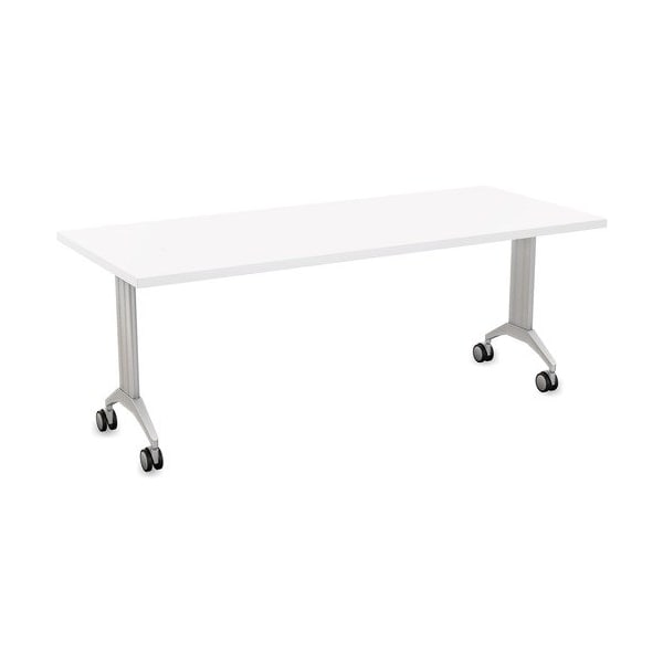Special-T Table, Flip/Nest, 30inWx72inLx30inH, White - SCTLINK3072MSWH