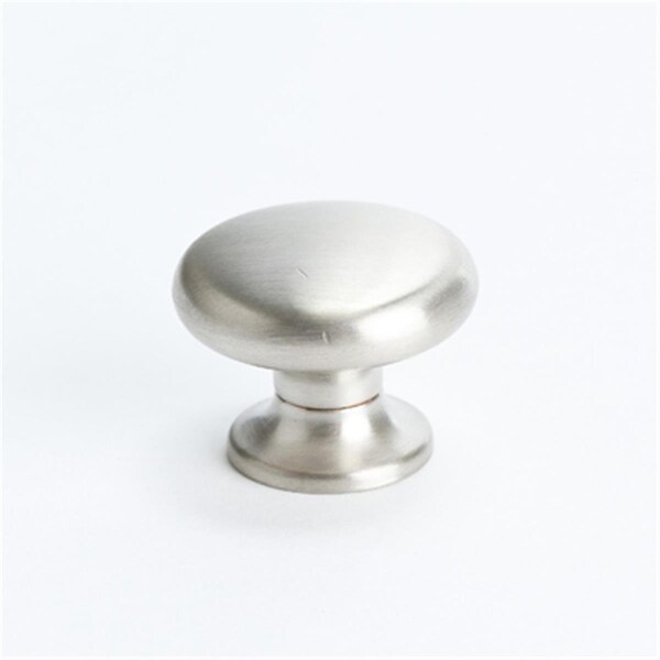 Hd Berenson 1.18 in. Knob- Euro Retro Brushed Nickel - BE7011 1BPN