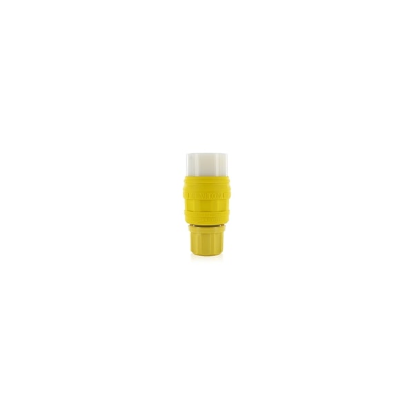 Clavijas eléctricas Leviton 20A 10A-250V 600V Conector Wetguard Ylw - 76W10-C