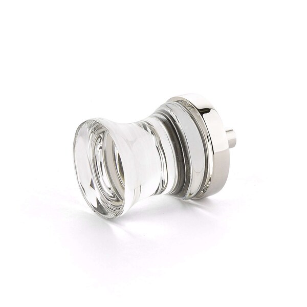 Schaub 1-1/8in City Lights Cabinet Knob Polished Nickel Finish - 76-PN