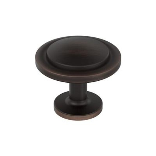Amerock Loop Series Cabinet Knob, 1 in Projection, Zinc, Oil-Rubbed Bronze - BP37025ORB