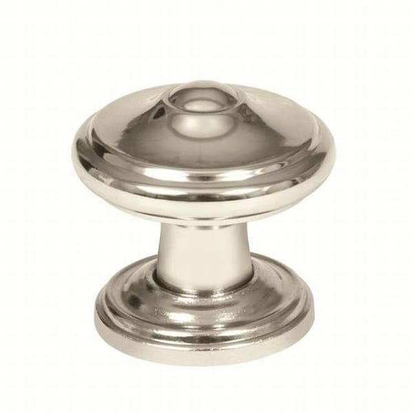 Amerock BP55341PN 1-1/4" (32 mm) Diameter Revitalize Cab Knob Bright Nickel - BP55341PN