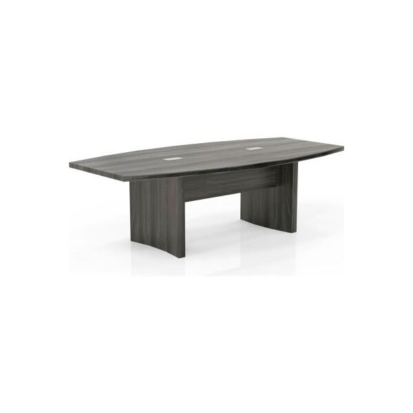 Safco Safco 8' Boat-Shaped Conference Table Gray Steel - Aberdeen Series - ACTB8LGS