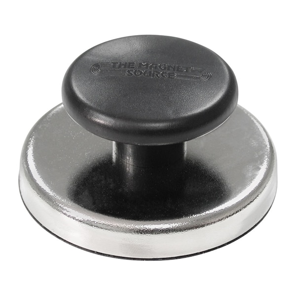 Master Magnetics Magnet Source 1.25 in. L X 2.65 in. W Black Knob Magnet 25 lb. pull 1 pc - 07505