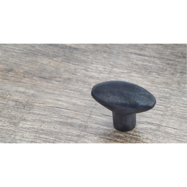 Richelieu 1 3/8 in (35 mm) x 21/32 in (17 mm) Dark Bronze Traditional Cabinet Knob - COKN138C1DKB