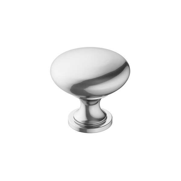 Amerock Era 1-1/4 in 32 mm Diameter Polished Chrome Hollow Cabinet Knob - BP3690726