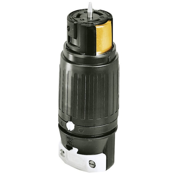 Dispositivo de bloqueo Bryant, Conector hembra, 50A 125/250V, 3 polos 4 cables de puesta a tierra, No-NEMA, Terminal de tornillo - CS6364