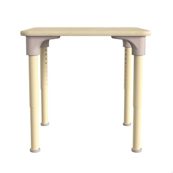 Flash Furniture 24 in W, 24 in L, 23 in H, Beechwood, Birch Plywood, Steel, Beech - MK-ME088023-GG
