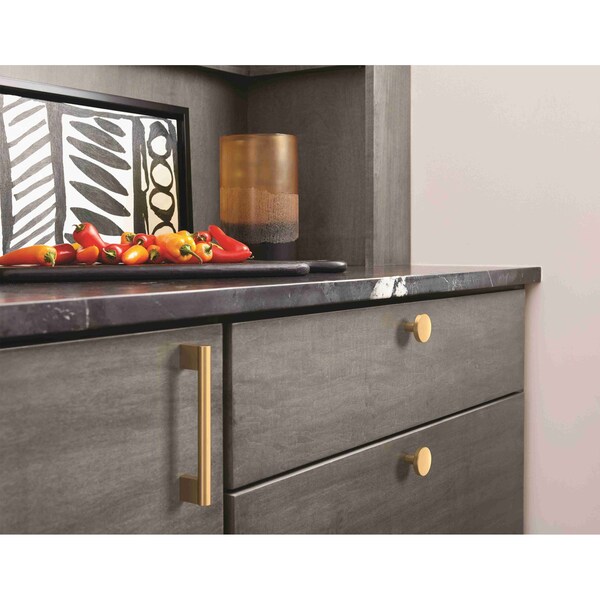 Amerock Versa 1-3/8 in 35 mm Diameter Champagne Bronze Cabinet Knob - BP36904CZ