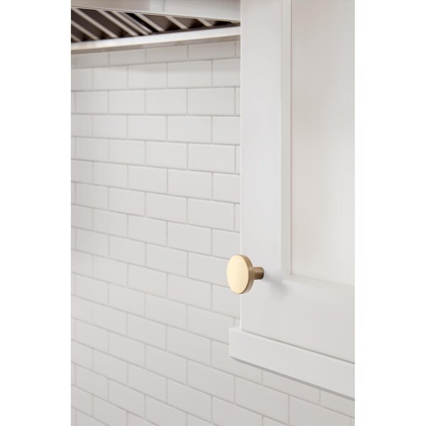 Amerock Versa 1-3/8 in 35 mm Diameter Champagne Bronze Cabinet Knob - BP36904CZ