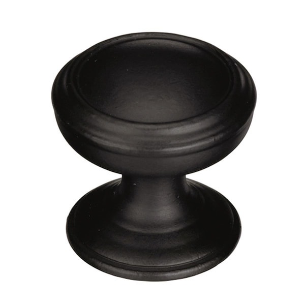 Amerock 1.25 in. Revitalize Cabinet Knob - Black Bronze - A55342 BBR