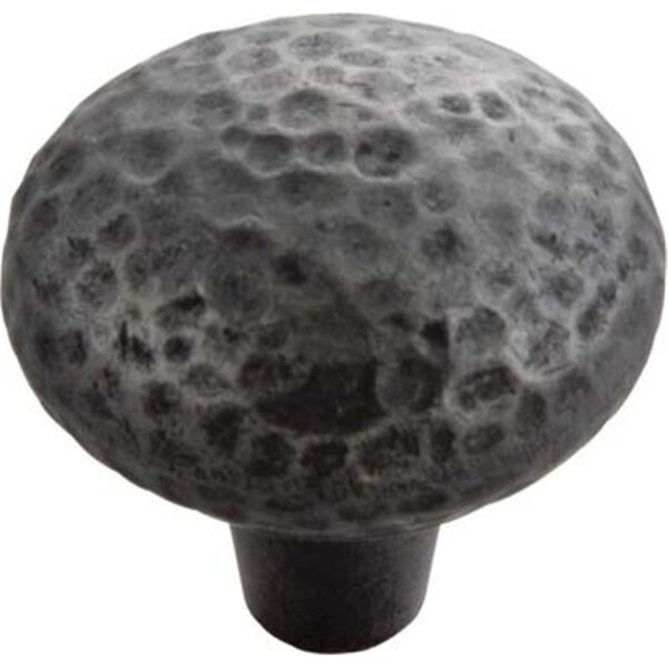 Hd Belwith 1.37 in. Knob- Black Iron - BWP3063 BI
