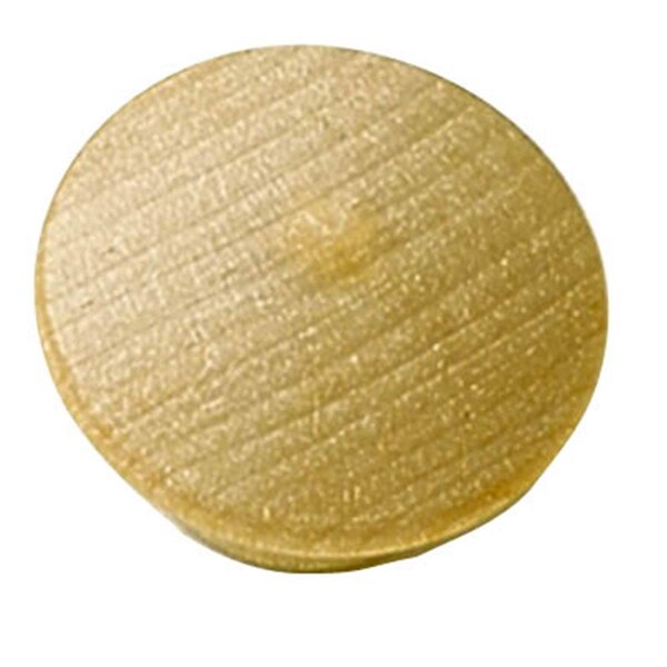 Hd Natural Woodcraft 1.25 in. Cabinet Knob- Unfinished Wood - BWP184 UW