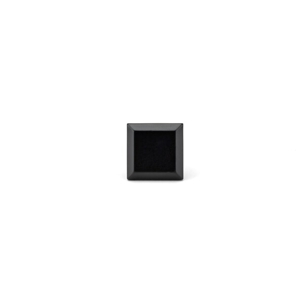 Richelieu 1 11/32 in (34 mm) x 1 11/32 in (34 mm) Matte Black Transitional Cabinet Knob - BP8323533900