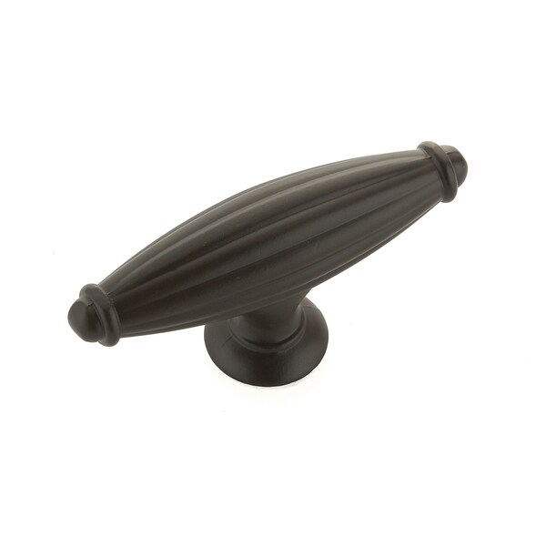 Richelieu 2 9/16 in (65 mm) x 25/32 in (20 mm) Oil-Rubbed Bronze Traditional Cabinet Knob - BP8061865ORB
