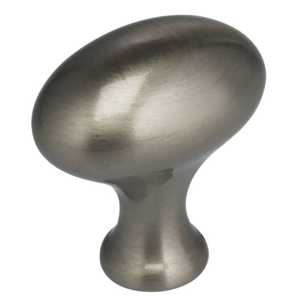 Omnia Egg Cabinet Knob Satin Nickel 1-3/16" - 9105/30.15