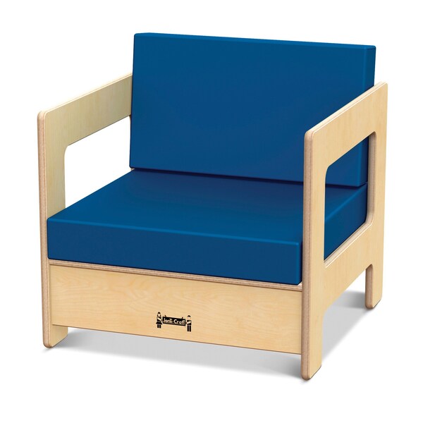 Jonti-Craft Living Room Chair, Blue - 3761JC