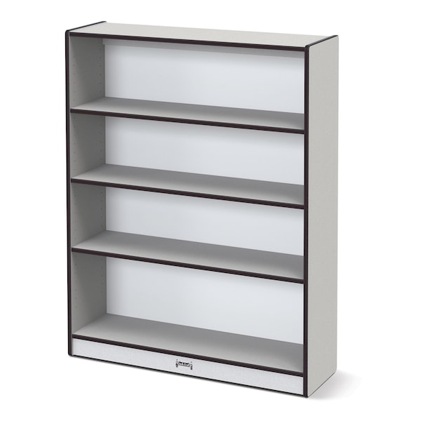 Jonti-Craft Rainbow Accents Standard Bookcase, Black - 0971JC180