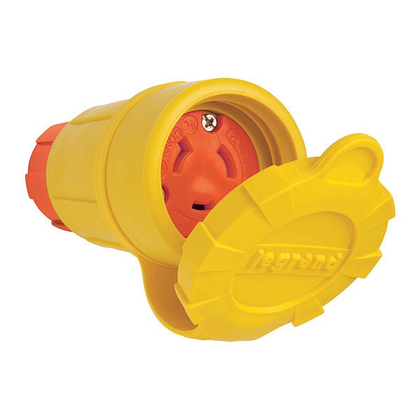 Zoro Select Steriguard, 20A 277V, Conector de Bloqueo de Giro - 27W49AM