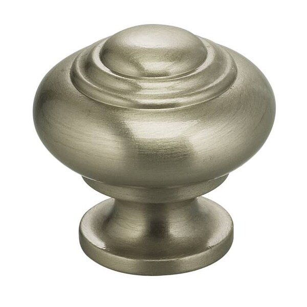 Omnia Classic Cabinet Knob Satin Nickel 1-3/16" - 9102/30.15