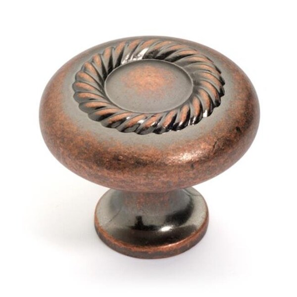 Dynasty Hardware Dynasty Hardware K-5104-AC Super Saver Rope Cabinet Knob; Antique Copper - K-5104-AC