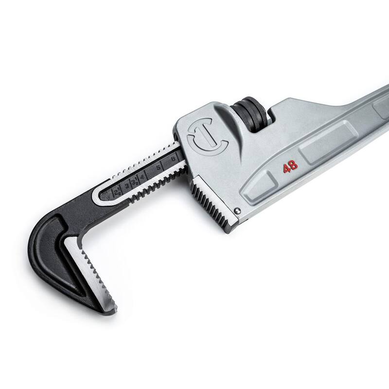 Llave de tubo de aluminio de 48 pulgadas Crescent - CAPW48