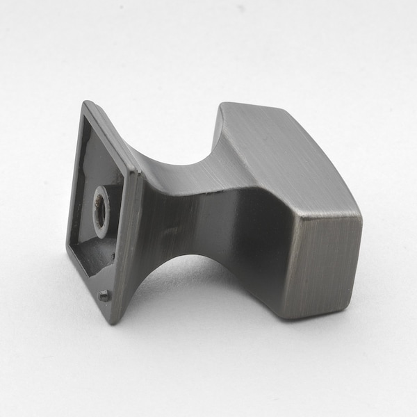 Gliderite Hardware 1-1/8 in. Rectangle Cabinet Knob - 87390-BP, 10PK - 87390-BP-10