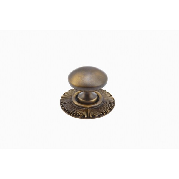 Schaub 1-1/4in Sunburst Cabinet Knob Estate Dover Finish - 970-ED