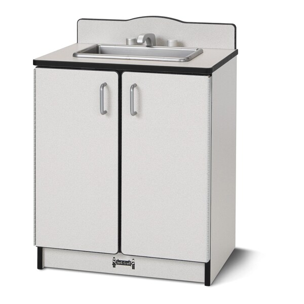 Jonti-Craft Rainbow Accents Culinary Creations Kitchen Sink, Black - 2408JCWW180