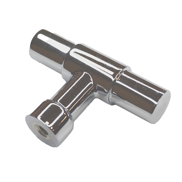 Emtek Jasper 2 in Finger Pull Cabinet Knob Polished Chrome Finish - 86699US26