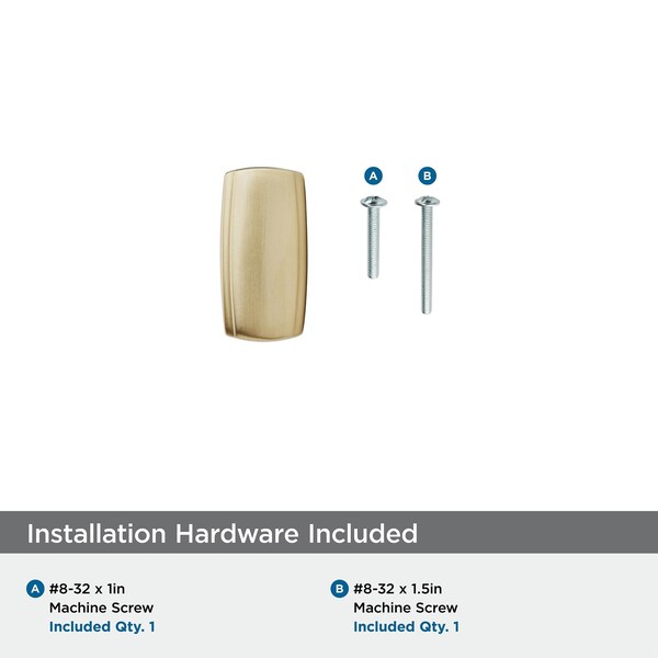 Amerock Highland Ridge 1-3/8 in 35 mm Length Champagne Bronze Cabinet Knob - BP55311CZ