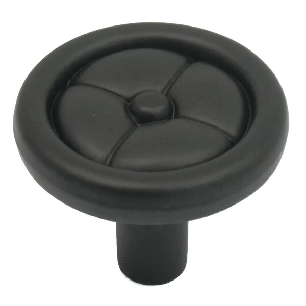 Laurey 1 1/4" Paris Knob, Iron Black - 39620