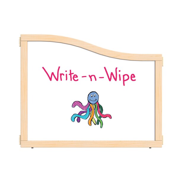 Jonti-Craft KYDZ Suite Cascade Panel, E to T-height, 36 in. Wide, Write-n-Wipe - 1521JCTWW