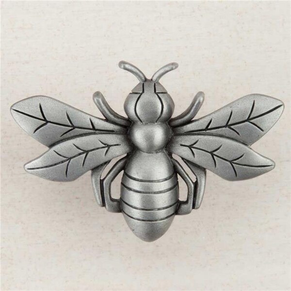 Acorn Mfg Acorn Manufacturing DQ7PP Artisan Collection Bee Knob; Antique Pewter - DQ7PP