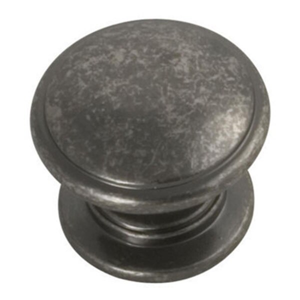 Hd Belwith 1.25 in. Knob, Black Nickel Vibed - BWP3053 BNV